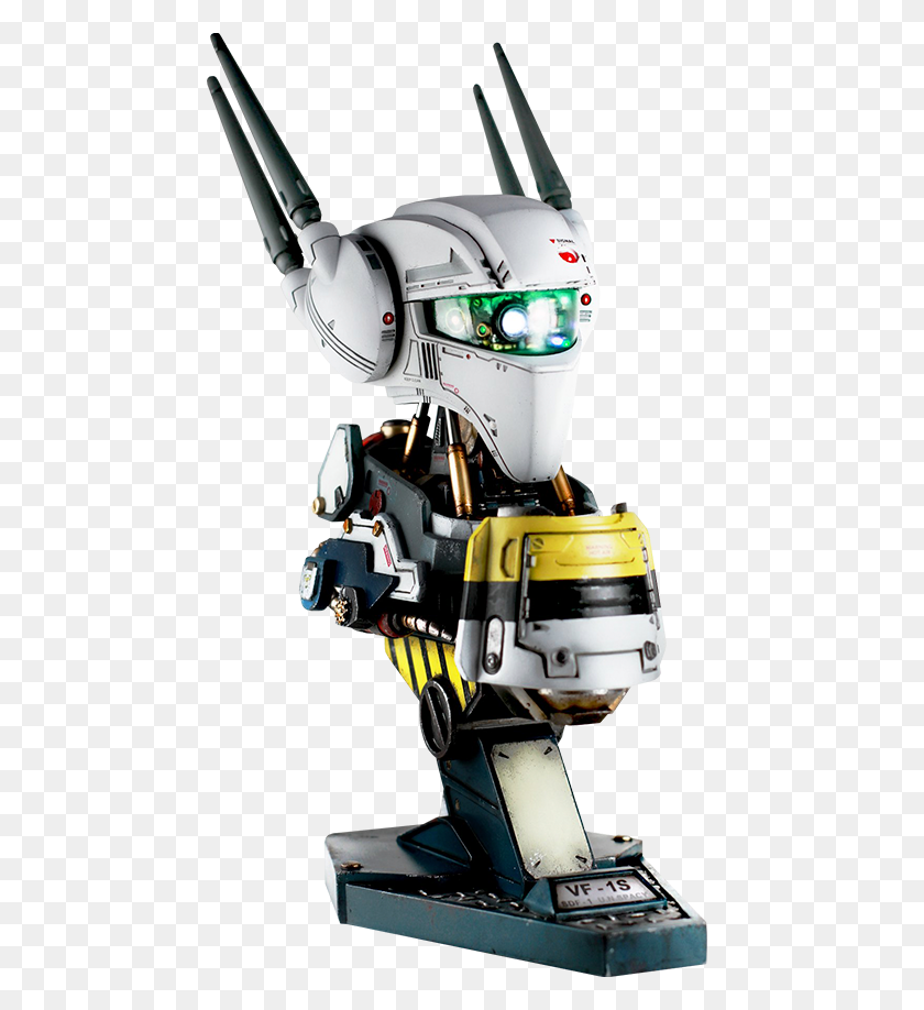 480x858 Robotech Saga Valkyrie Vf Busto Mecánico De La Estatua - Valkyrie Png