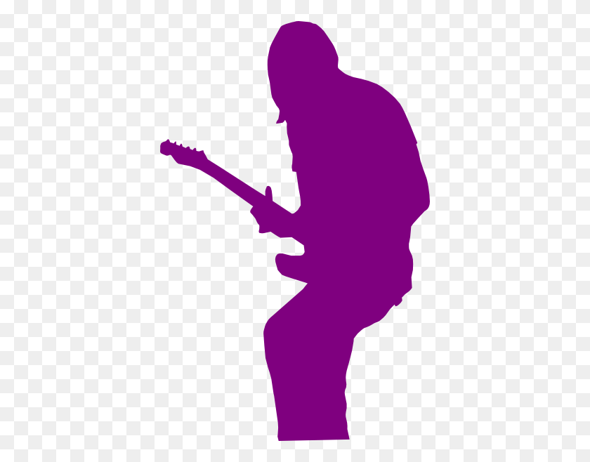 384x598 Rock Band Purple Clip Art - Rock Band Clipart