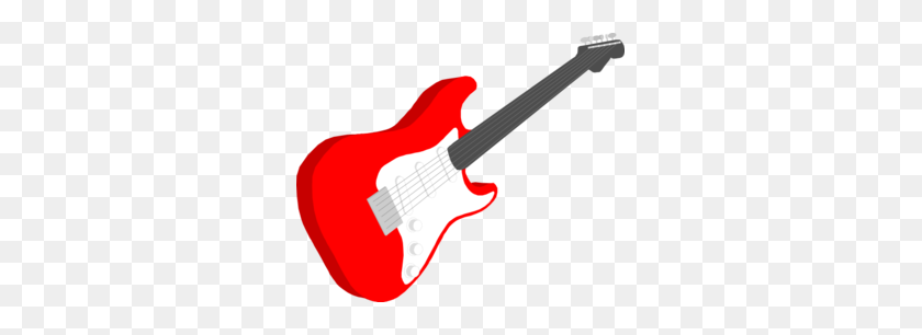 299x246 Rock Guitar Clip Art On Dayasrioge Top - Rock Clipart