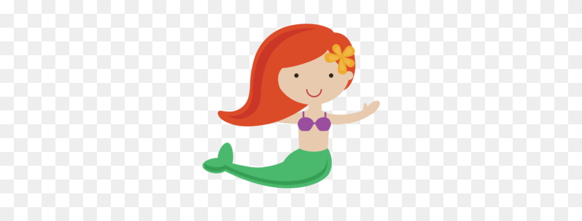 260x260 Rock Little Mermaid Silhouette Clipart - Princess Jasmine Clipart