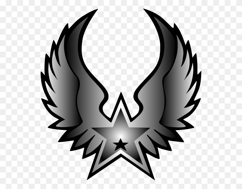 558x598 Rock Star Black Star Clip Art - Meteor Clipart Black And White