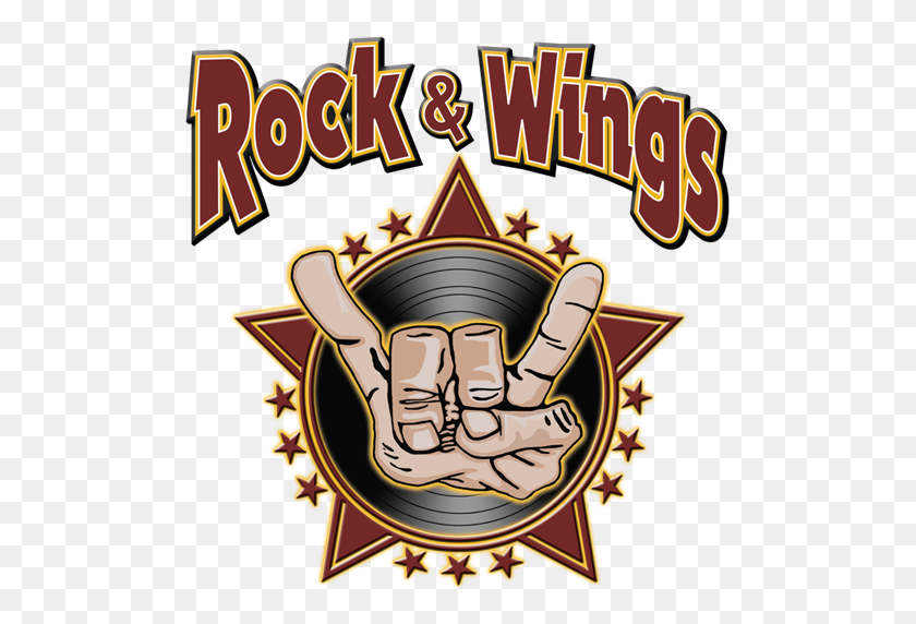 512x512 Rock Wings Come For The Food! Stay For The Game - Hot Wings PNG