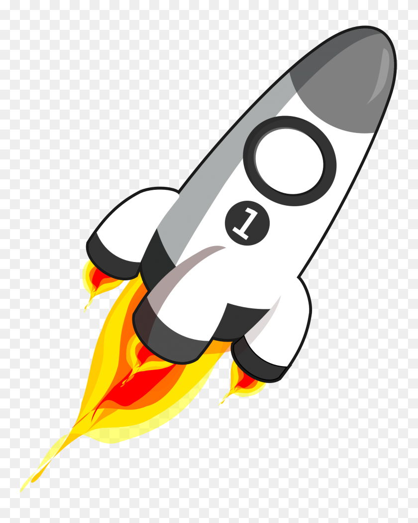 1979x2513 Rocket Animated Cliparts - Spaceship Clipart