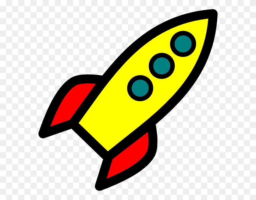 588x597 Rocket Clip Art Free Vector - Gameboy Clipart