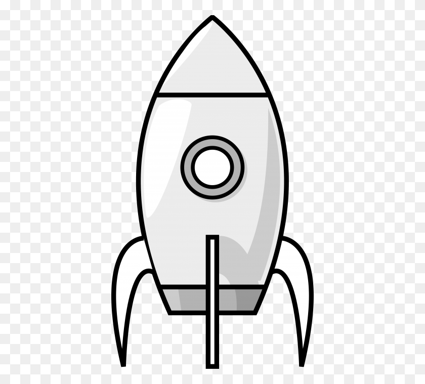 400x699 Rocket Clipart Black And White - Rocket Clipart Black And White
