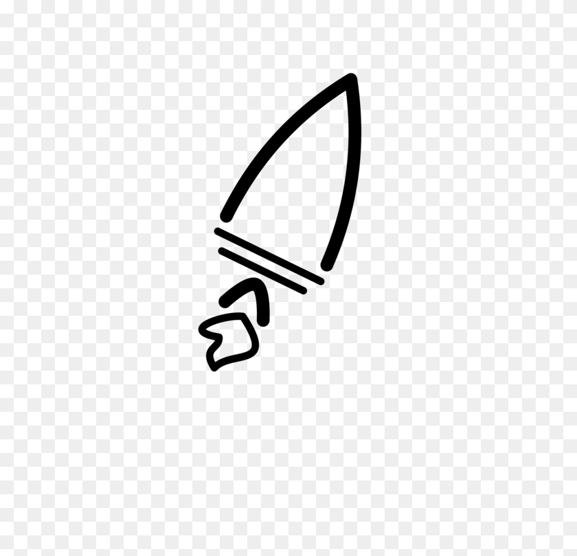 530x750 Cohete De Dibujo De La Nave Espacial Vehículo De Lanzamiento De Iconos De Equipo Gratis - Cohete En Blanco Y Negro De Imágenes Prediseñadas