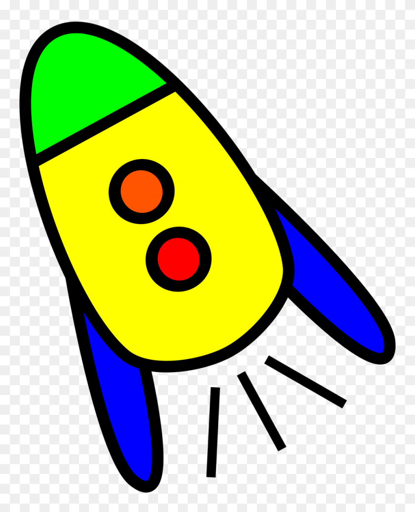 958x1201 Rocket Free Stock Photo Illustration Of A Yellow Rocket - Rocket Blast Off Clipart