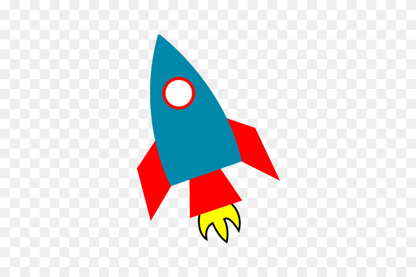 500x500 Rocket Launch Clip Art - Personal Space Clipart