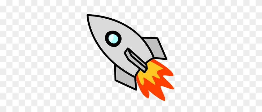 300x300 Rocket Launch Clip Art - Visitor Clipart