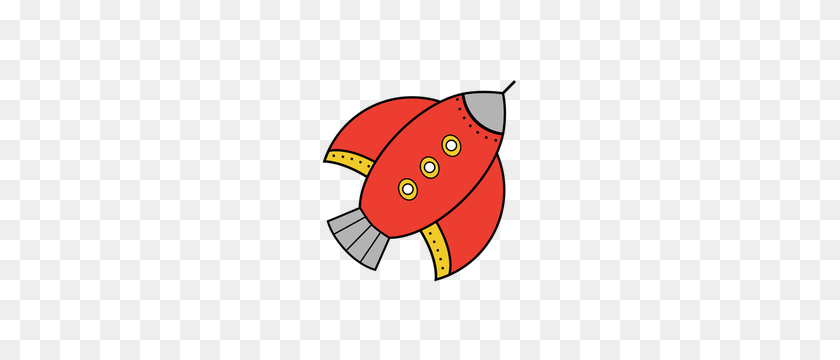 211x300 Rocket Launch Clip Art - Flying Fish Clipart