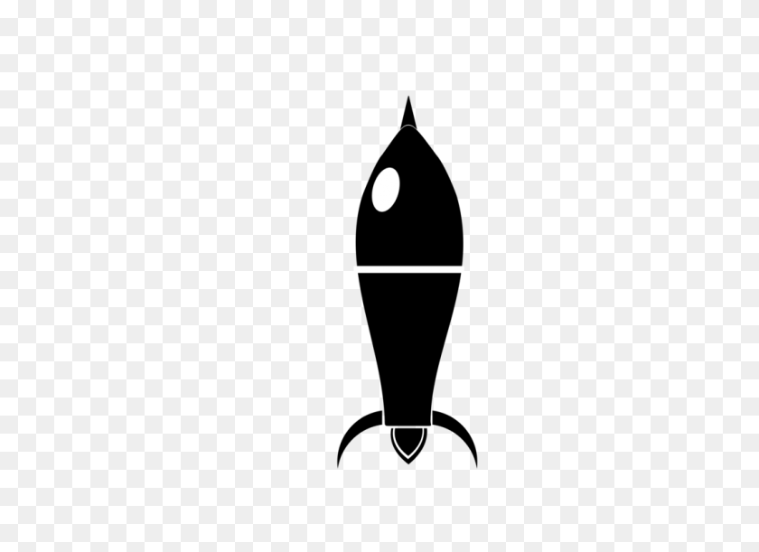 1061x750 Запуск Ракеты Рисунок Силуэт Логотипа - Ракетный Клипарт Черный И Белый