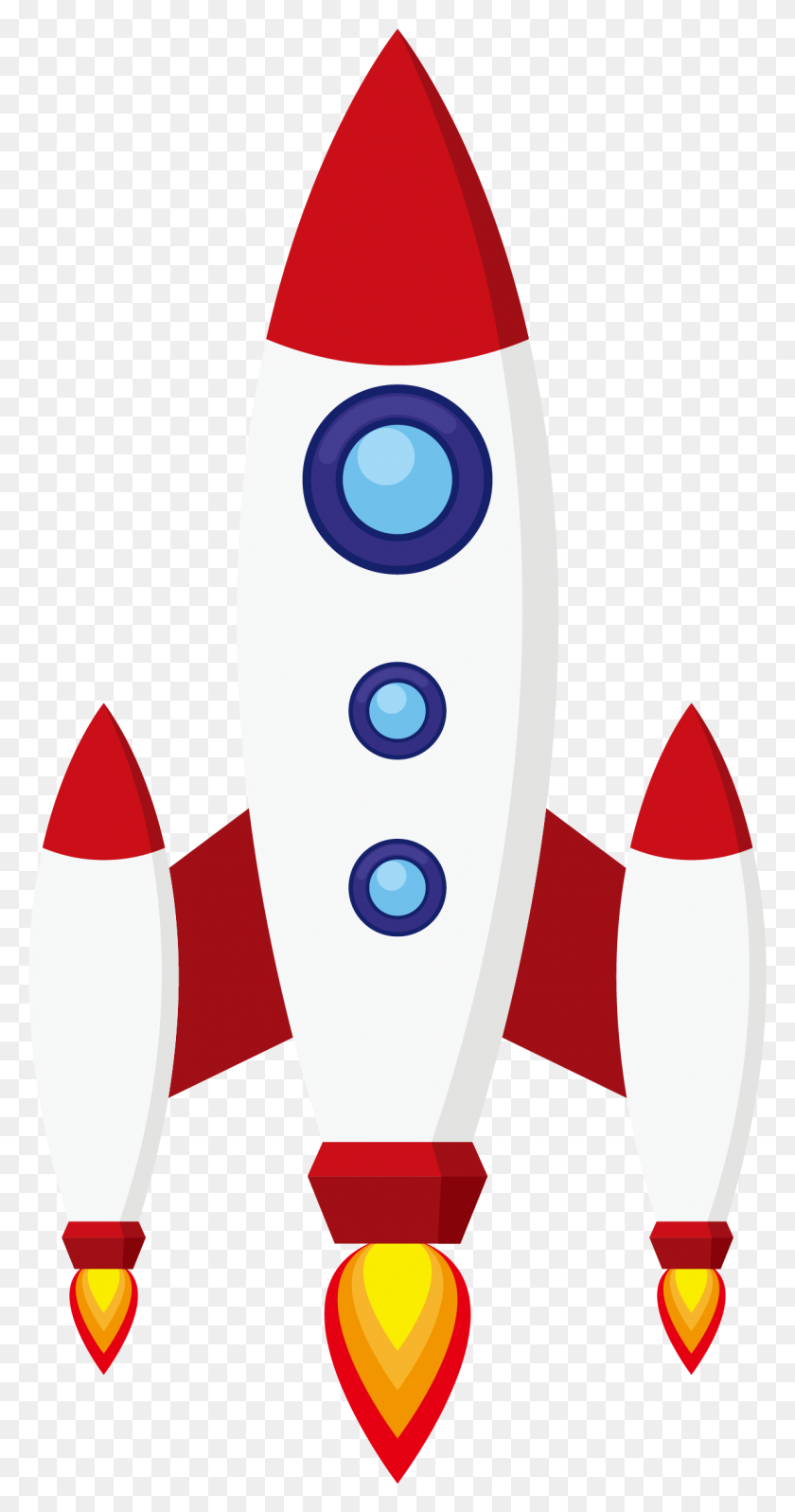 1195x2356 Rocket Spacecraft Clip Art - Spaceship Clipart