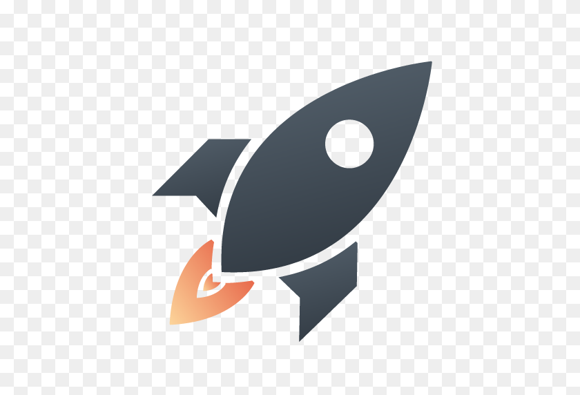 512x512 Rocket - Лучшее Приложение Для Смайликов Для Mac - Значок Ракеты В Формате Png