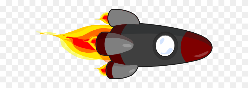 600x239 Rocketship - Rocket Ship Clipart