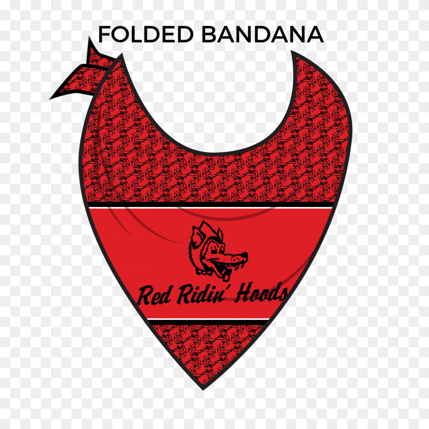 1501x1501 Rocky Mountain Red Ridin Hoods Bandana Frogmouth - Red Bandana PNG