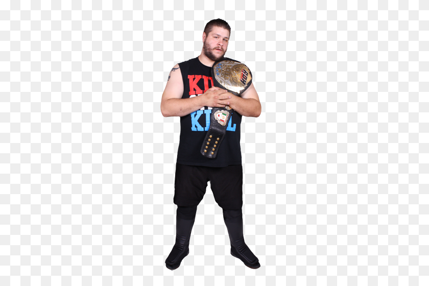 300x500 Roh World Champion Wrestling's Worst Nightmare Kevin Steen - Wwe Championship PNG