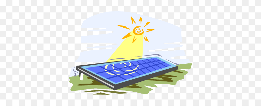 410x281 Роль Солнечной Энергии Кундан Сагар - Панели Солнечных Батарей Клипарт