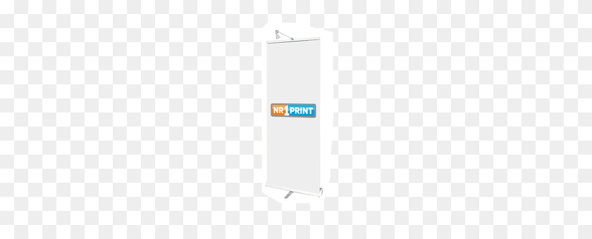 280x280 Roll Up Banner - Silver Banner PNG
