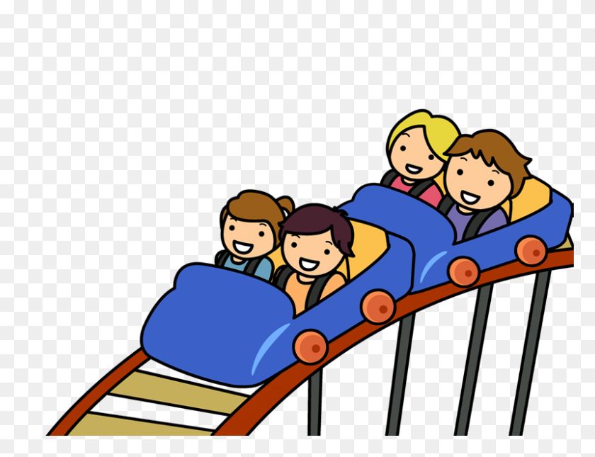 800x600 Roller Coaster Clipart Imágenes Prediseñadas Para Niños - Roller Coaster Clipart Free