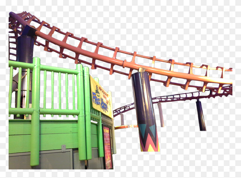 1024x738 Roller Coaster Png - Rollercoaster PNG