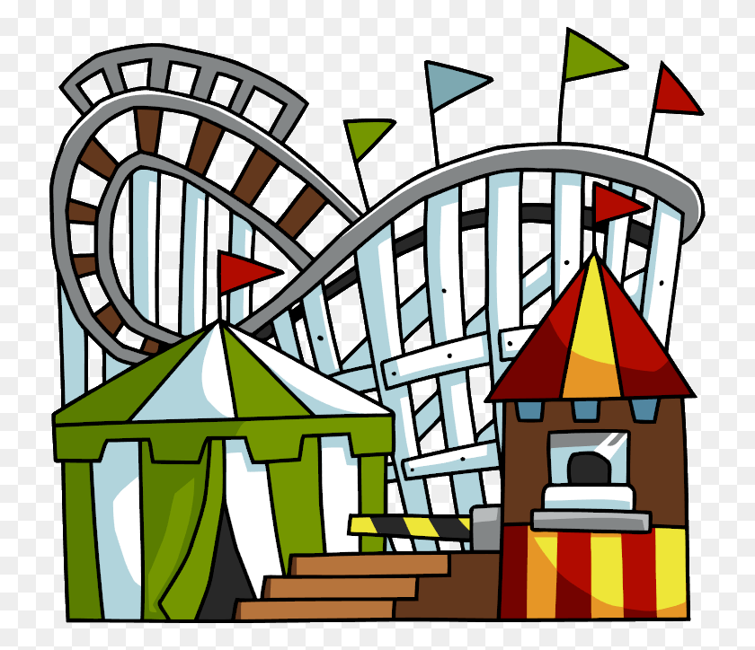 730x664 Roller Coaster Rollercoaster Clip Art Hostted - Roof Top Clipart