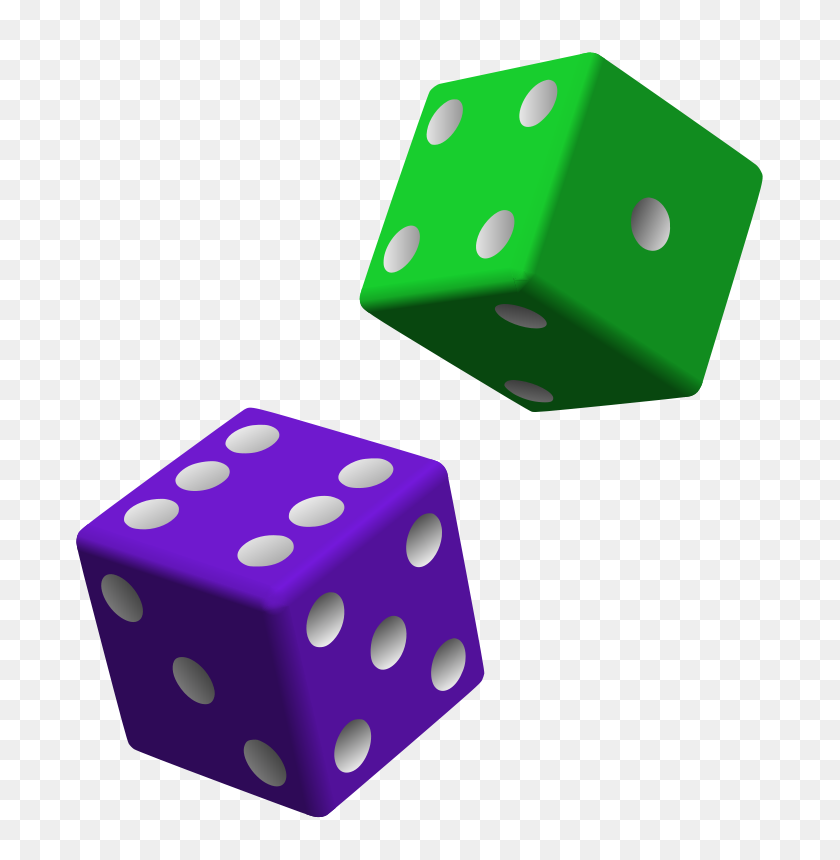 721x800 Rolling Dice Clipart Free Images - Goblin Clipart
