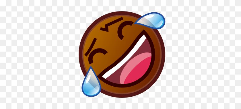 320x320 Rolling On The Floor Laughing - Laughing Emoji PNG Transparent