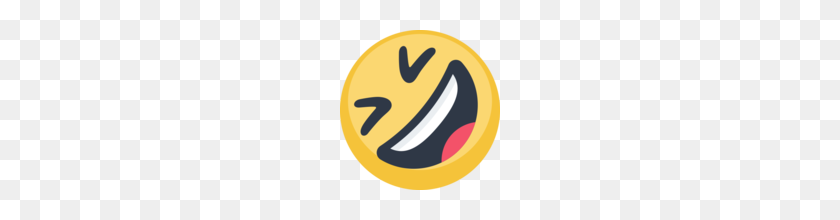 160x160 Rolling On The Floor Laughing Emoji On Facebook - Laughing Emoji PNG