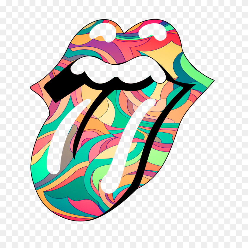 1200x1200 Rolling Stones Lengua Png Olivero - Rolling Stones Logo Png