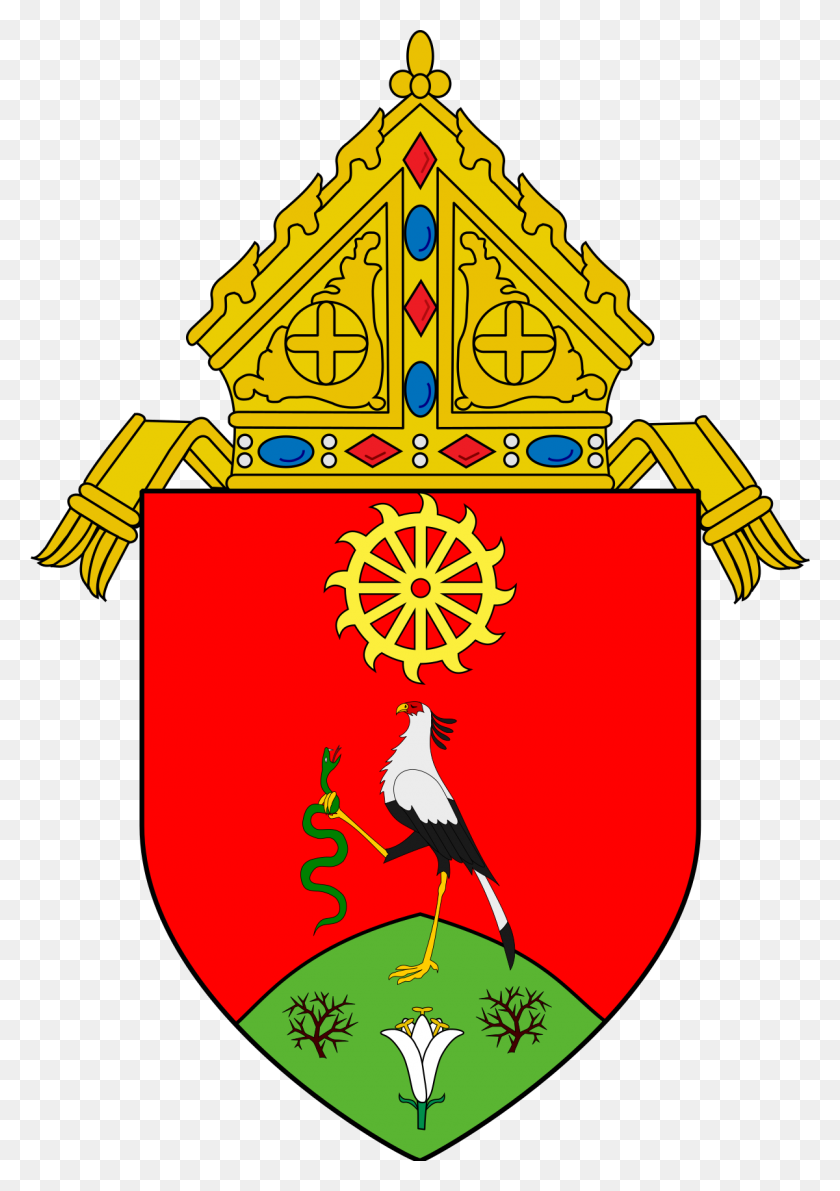 1200x1741 Римско-Католическая Епархия Думагете - Клипарт 