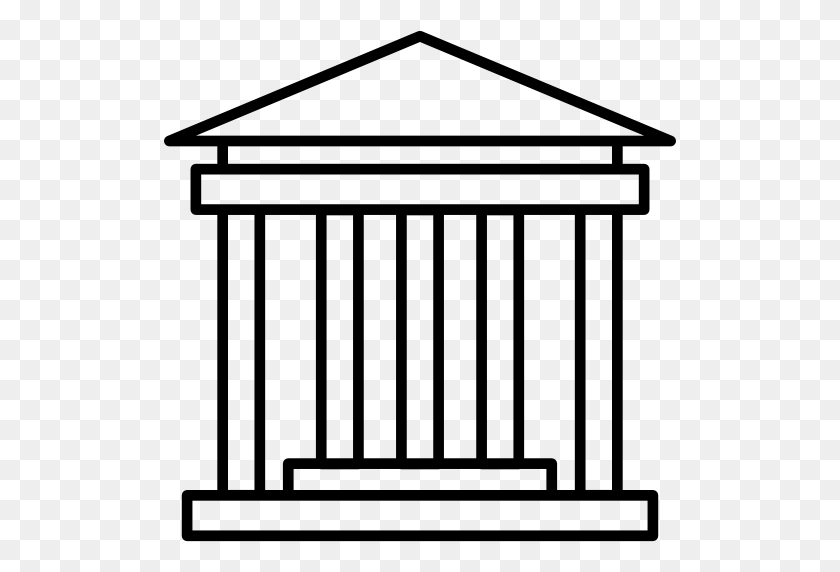 512x512 Roman Icon - Roman Columns Clipart