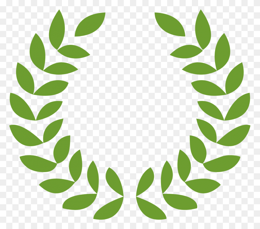 1173x1024 Roman Laurel Wreath Vector - Laurel Wreath PNG