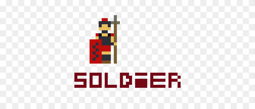 430x300 Soldado Romano Pixel Art Maker - Soldado Romano Png