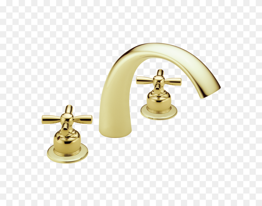 600x600 Roman Tub Trim Pblhp Delta Faucet - Gold Trim PNG