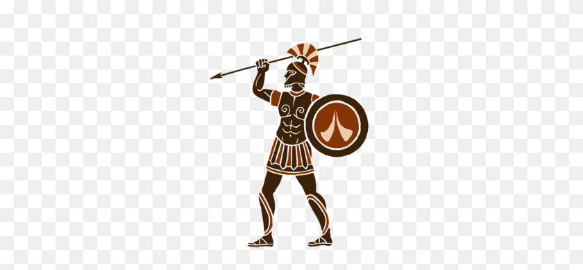 248x329 Roman Warriors Clipart Greek Hoplite - Roman PNG