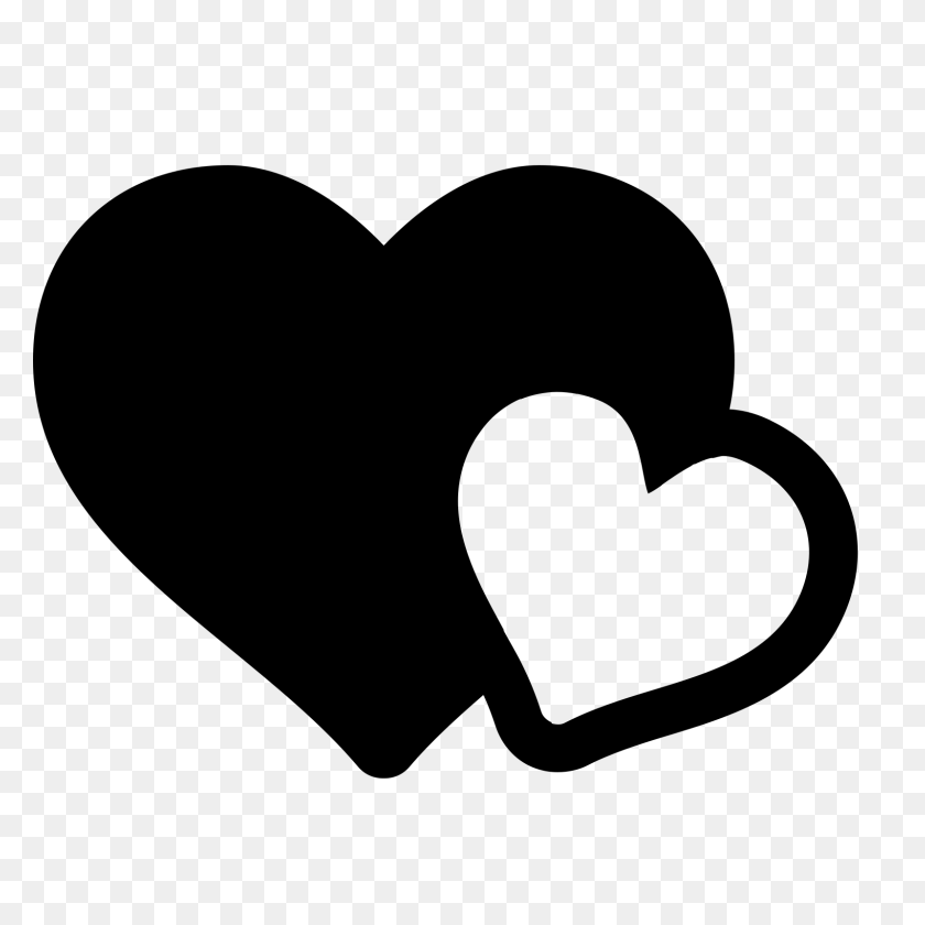 1600x1600 Romance Icon - Heart Symbol PNG