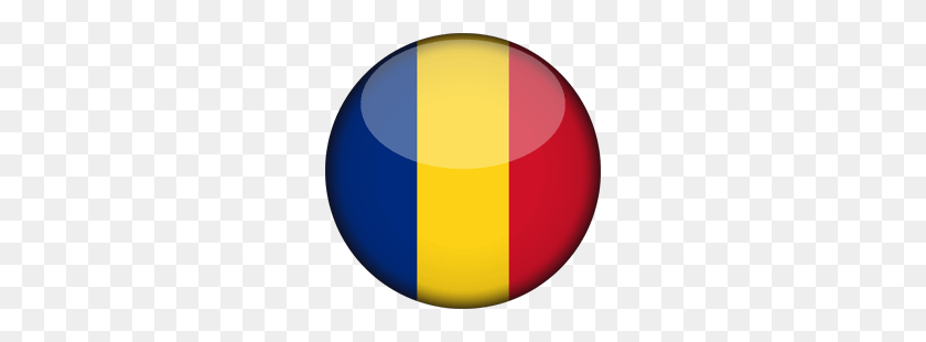 250x250 Romania Flag Icon - American Flag Transparent PNG