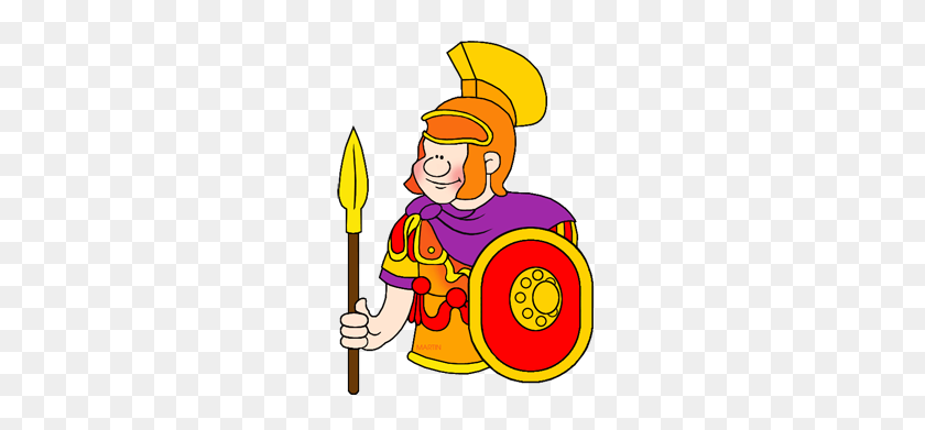 250x331 Рим Клипарт - Римский Солдат Png