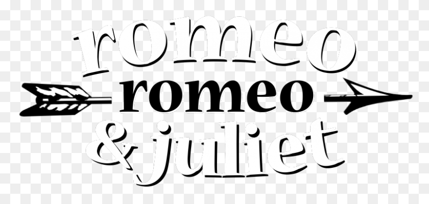 800x349 Romeo, Romeo Julieta - Romeo Y Julieta Clipart