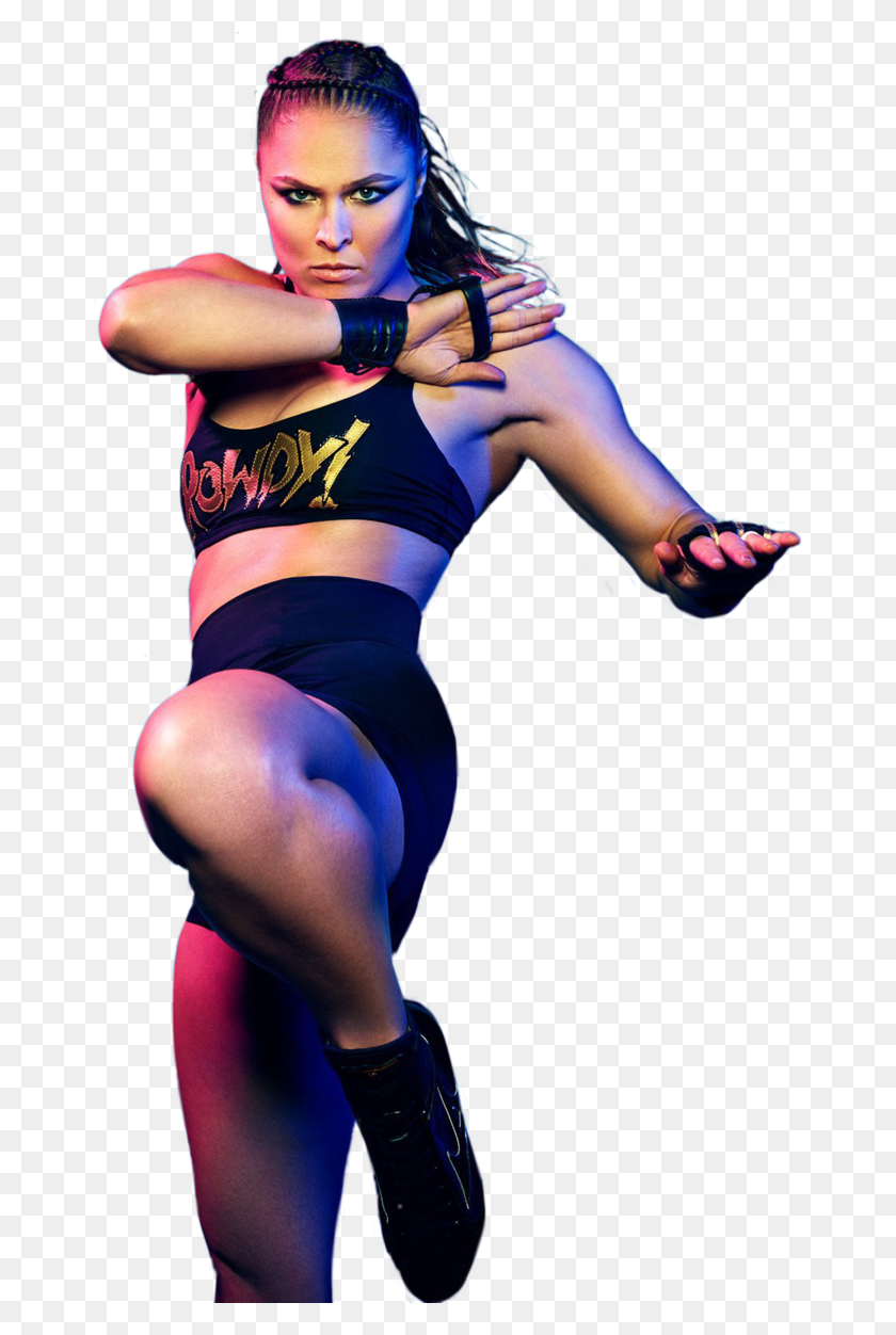 671x1192 Ronda Rousey Wwe Evolution Photoshoot Png - Ronda Rousey Png