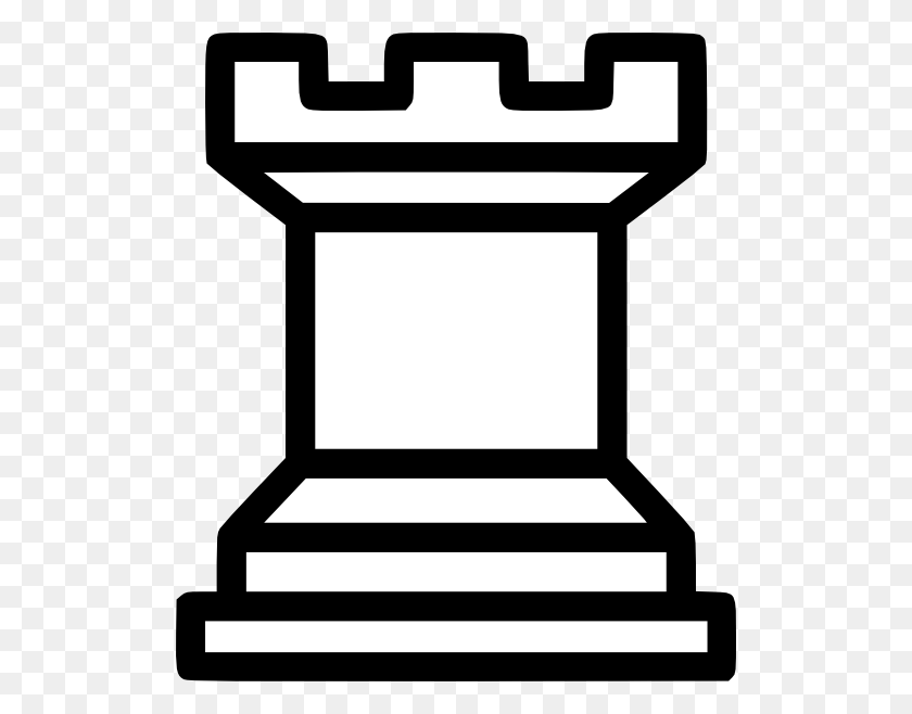 516x598 Rook Chess Piece Clip Art - Castle Tower Clipart