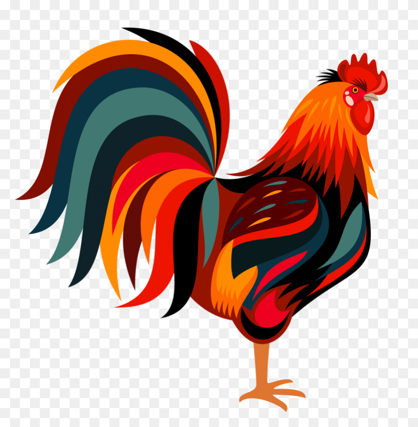 781x800 Rooster - Rooster PNG