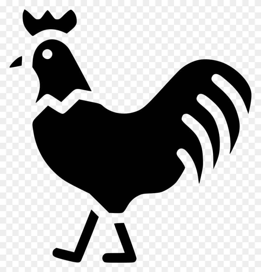 936x980 Rooster Chicken Hen Bird Livestock Farm Png Icon Free Download - Rooster PNG