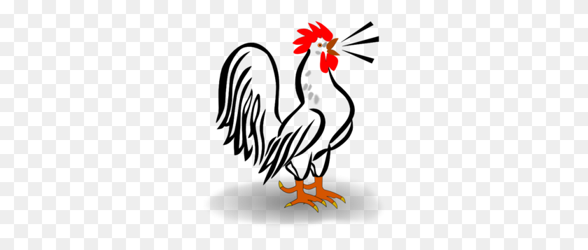 267x297 Rooster Clip Art - Rooster PNG