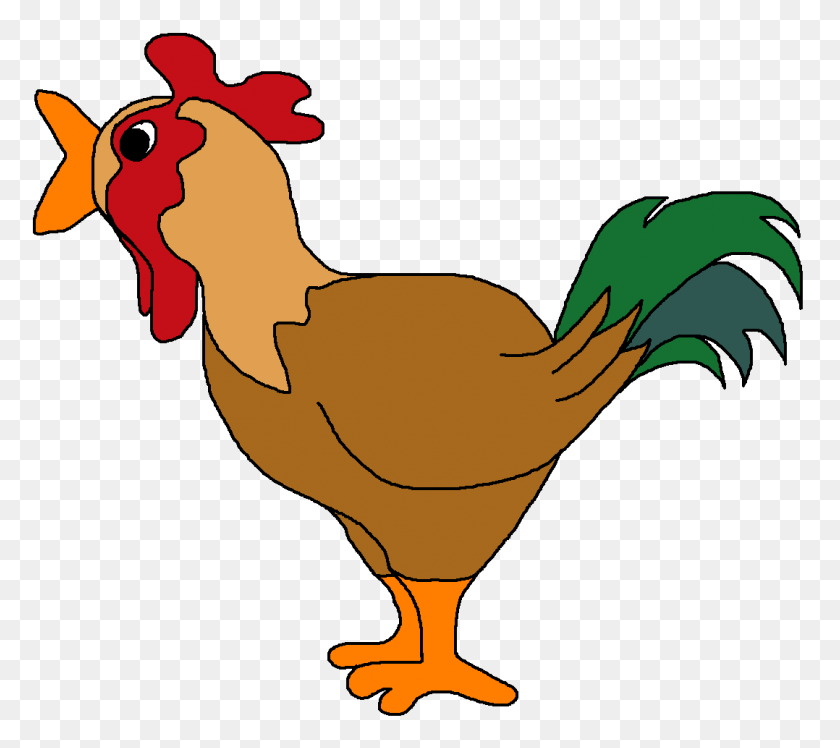 1078x951 Rooster Clip Art - Chicken Leg Clipart
