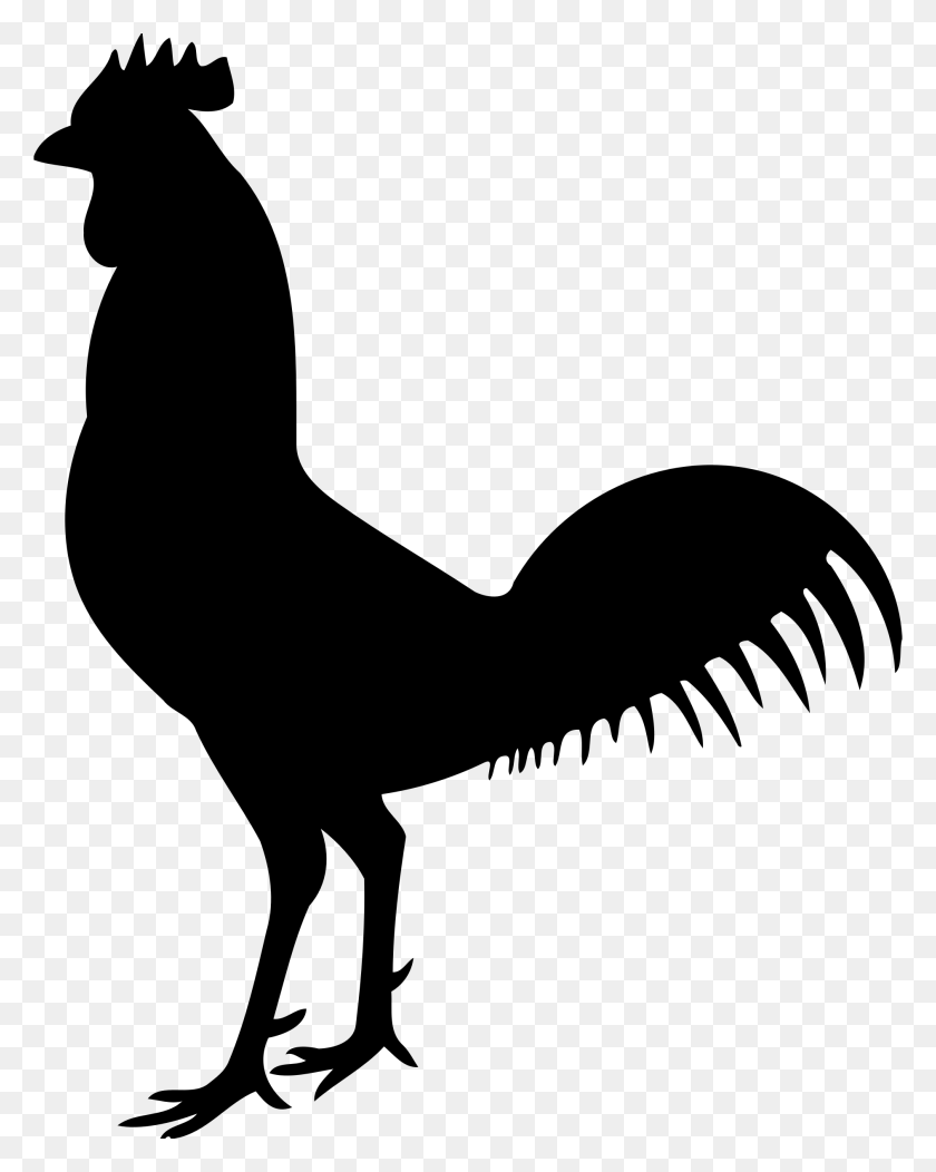 1886x2400 Rooster Clipart Transparent Background - Rooster Clipart Black And White