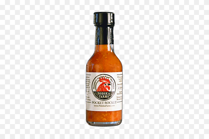 500x500 Rooster's Ghost Pepper Hot Sauce - Hot Pocket PNG