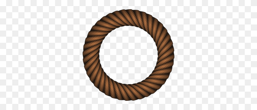 300x300 Rope Circle Png, Clip Art For Web - Rope Clipart PNG
