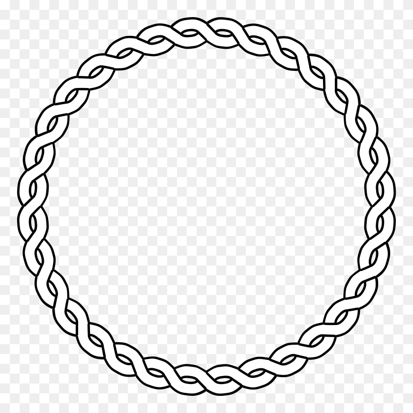 4444x4444 Rope Clipart Black And White - Rope Clipart Black And White
