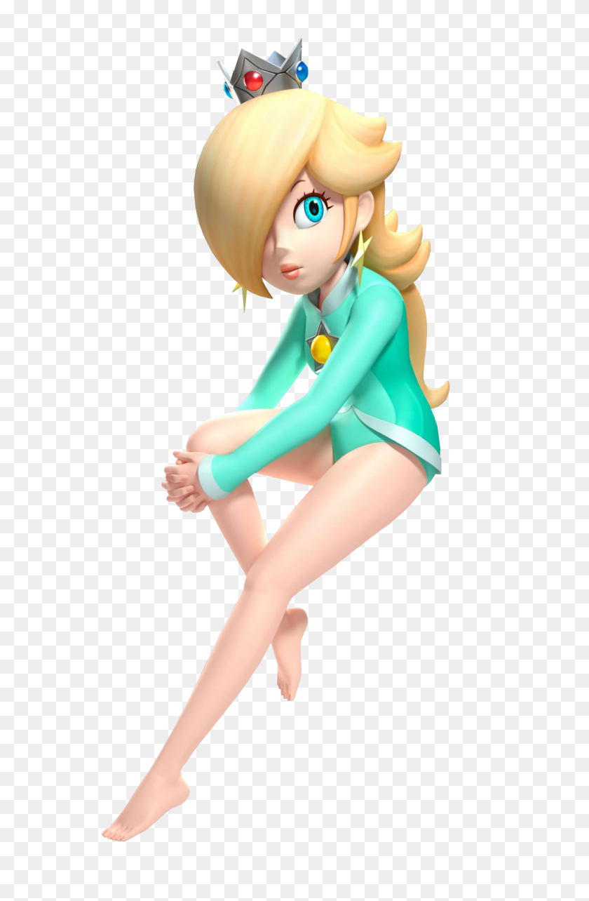 1363x2139 Rosalina's Bike Outfit - Mario Kart 8 Deluxe PNG